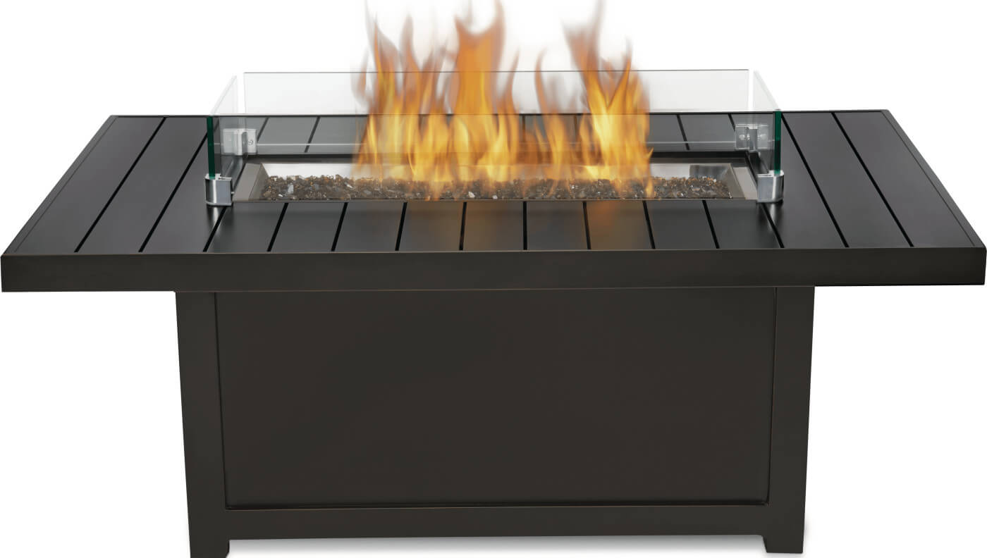 Napoleon Patioflame St. Tropez Rectangle Gas Fire Pit Table (STTR1-BZ)