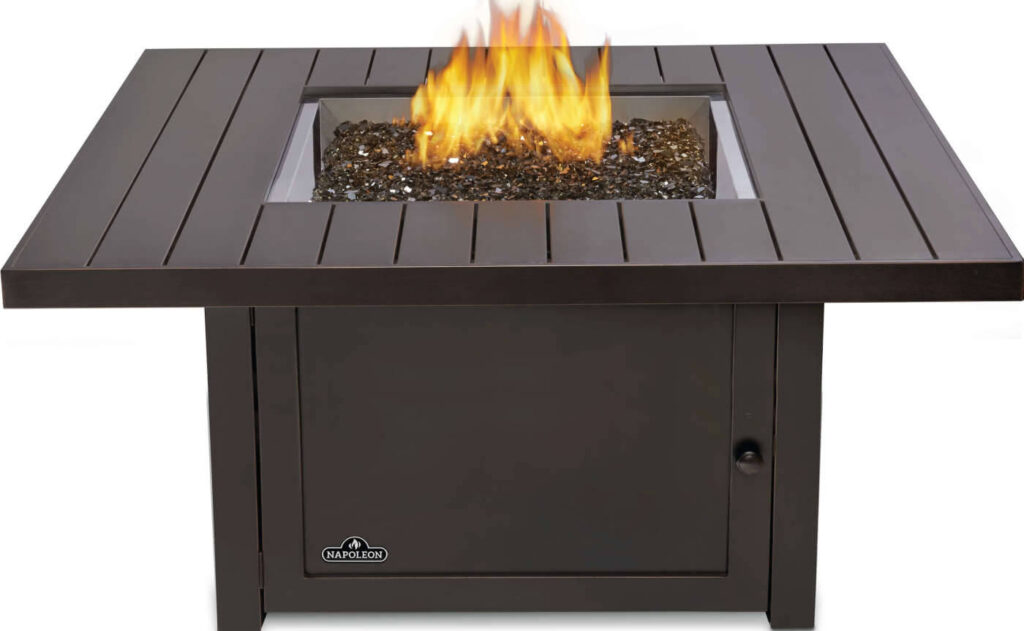 Napoleon Patioflame St. Tropez Square Gas Fire Pit Table (STTR2-BZ)