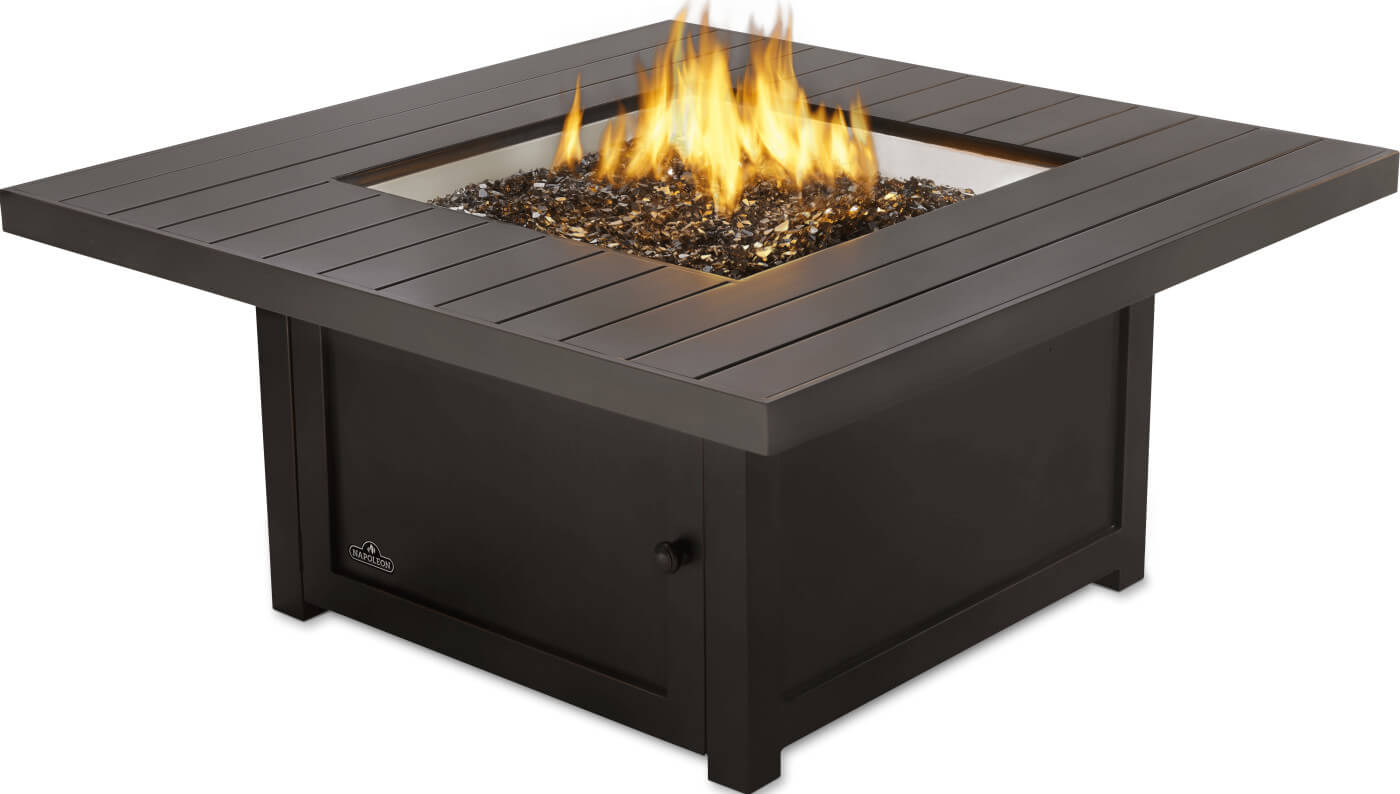 Napoleon Patioflame St. Tropez Square Gas Fire Pit Table (STTR2-BZ)