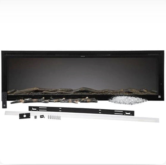 Touchstone Sideline Elite 100" Linear Flush Mount WiFi Smart Electric Fireplace (Model 80044)