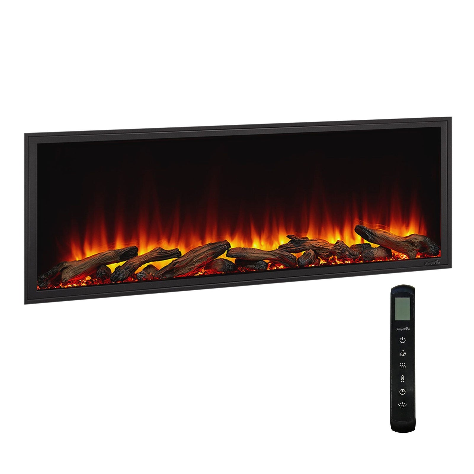 SimpliFire Scion 43" Built-In Linear Electric Fireplace (Model SF-SCN43)