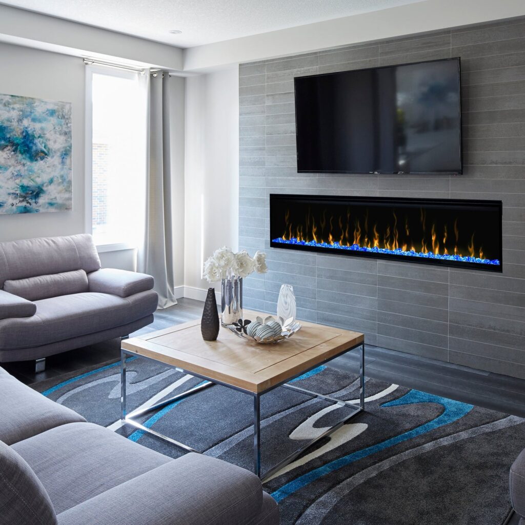 Dimplex Ignite XL 74" Built In Mount Linear Electric Fireplace (Model XLF74)