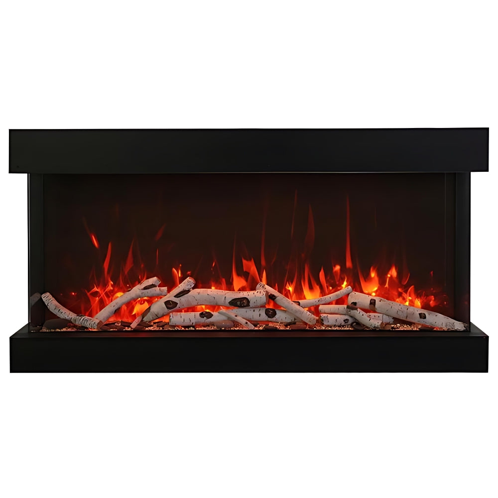 Amantii 40" Tru View XL XT 3 Sided Glass Electric Fireplace (Model 40-TRV-XL-XT)