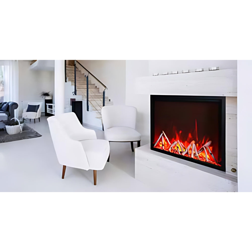 Amantii 40" Tru View XL XT 3 Sided Glass Electric Fireplace (Model 40-TRV-XL-XT)