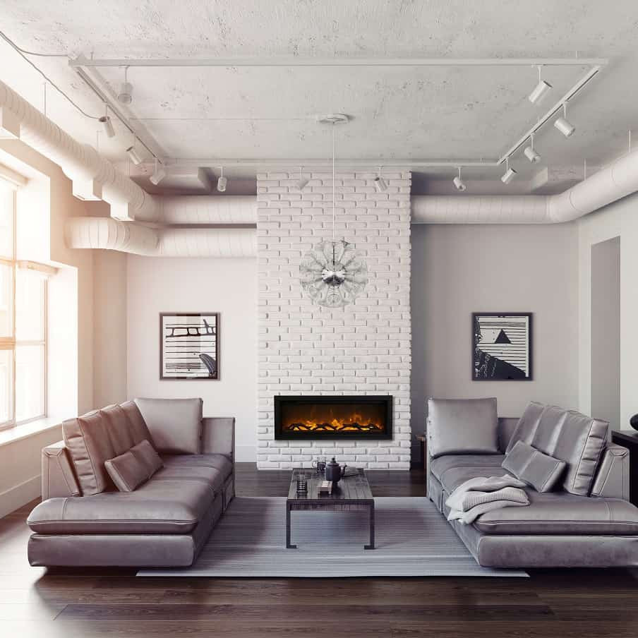 Amantii 42" Symmetry Lumina Electric Fireplace (Model SYM-42-LUMINA)