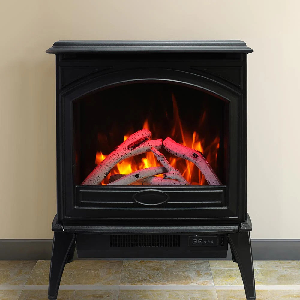 Amantii 50" Cast Iron Freestand Electric Fireplace (Model E50-NA)