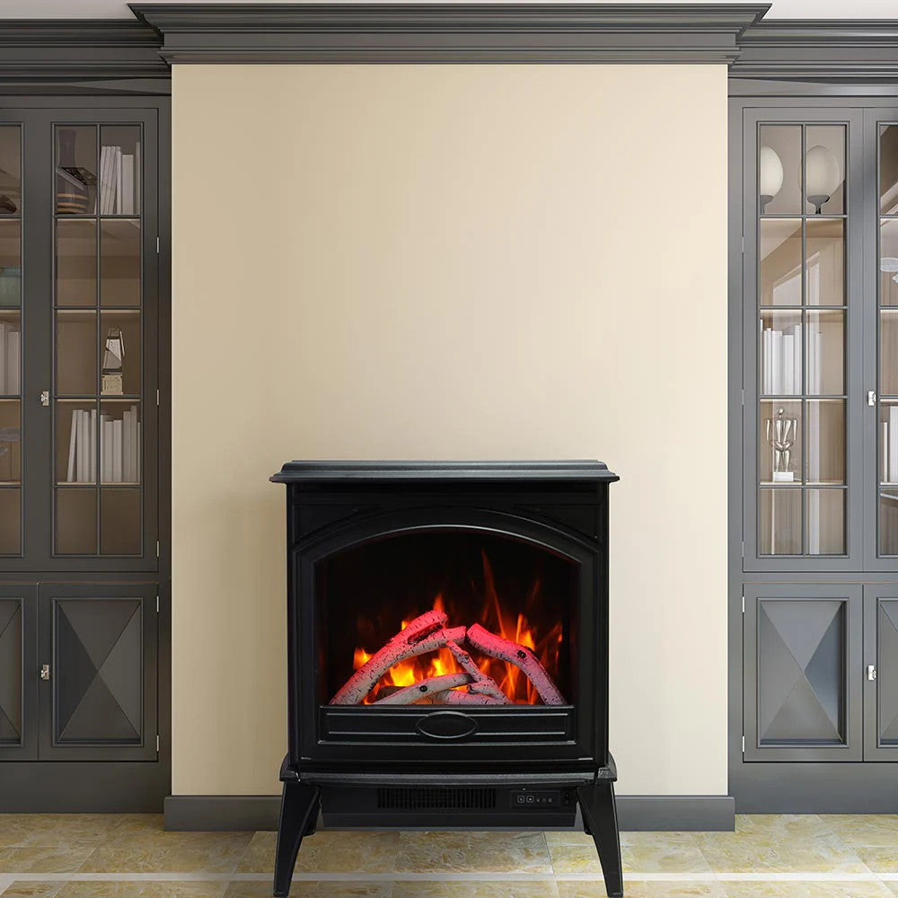 Amantii 50" Cast Iron Freestand Electric Fireplace (Model E50-NA)