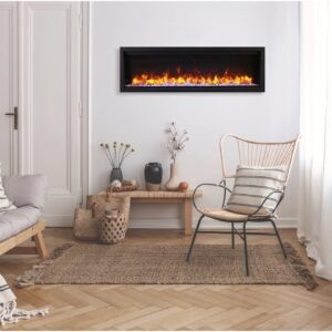 Amantii 50" Symmetry Lumina Electric Fireplace