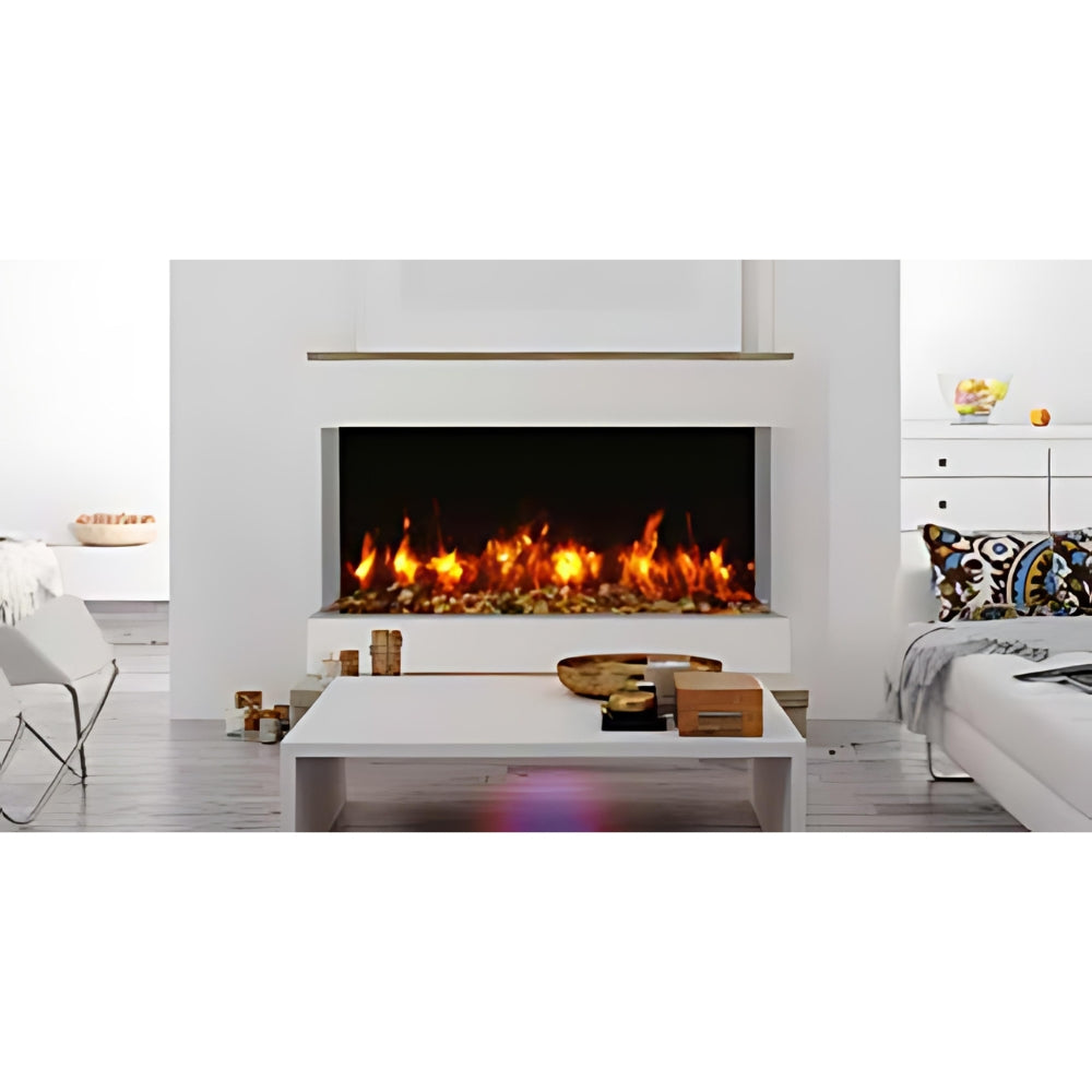 Amantii 50" Tru View XL XT 3 Sided Glass Electric Fireplace (Model 50-TRV-XL-XT)