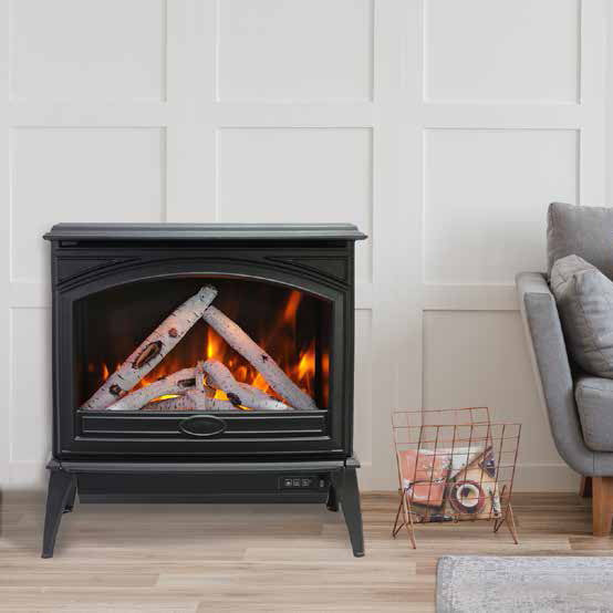 Amantii Cast Iron Freestand Electric Fireplace (Model E70-NA)