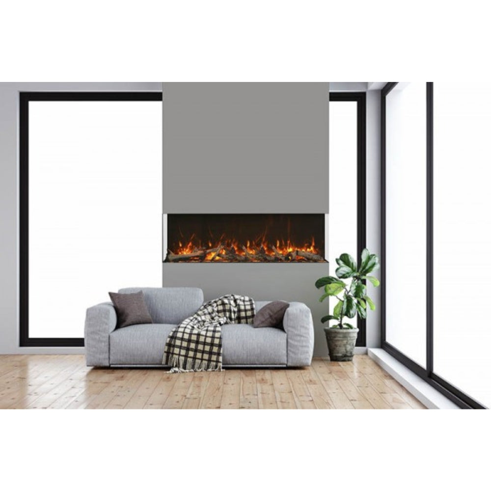 Amantii 72" Tru View XL XT 3 Sided Glass Electric Fireplace (Model 72-TRV-XL-XT)