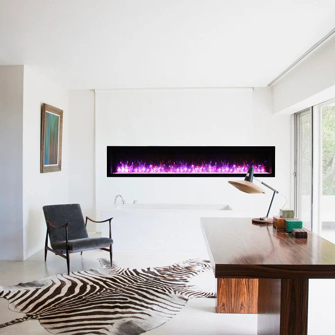 Amantii 88" Symmetry Lumina Electric Fireplace (Model SYM-88-LUMINA)