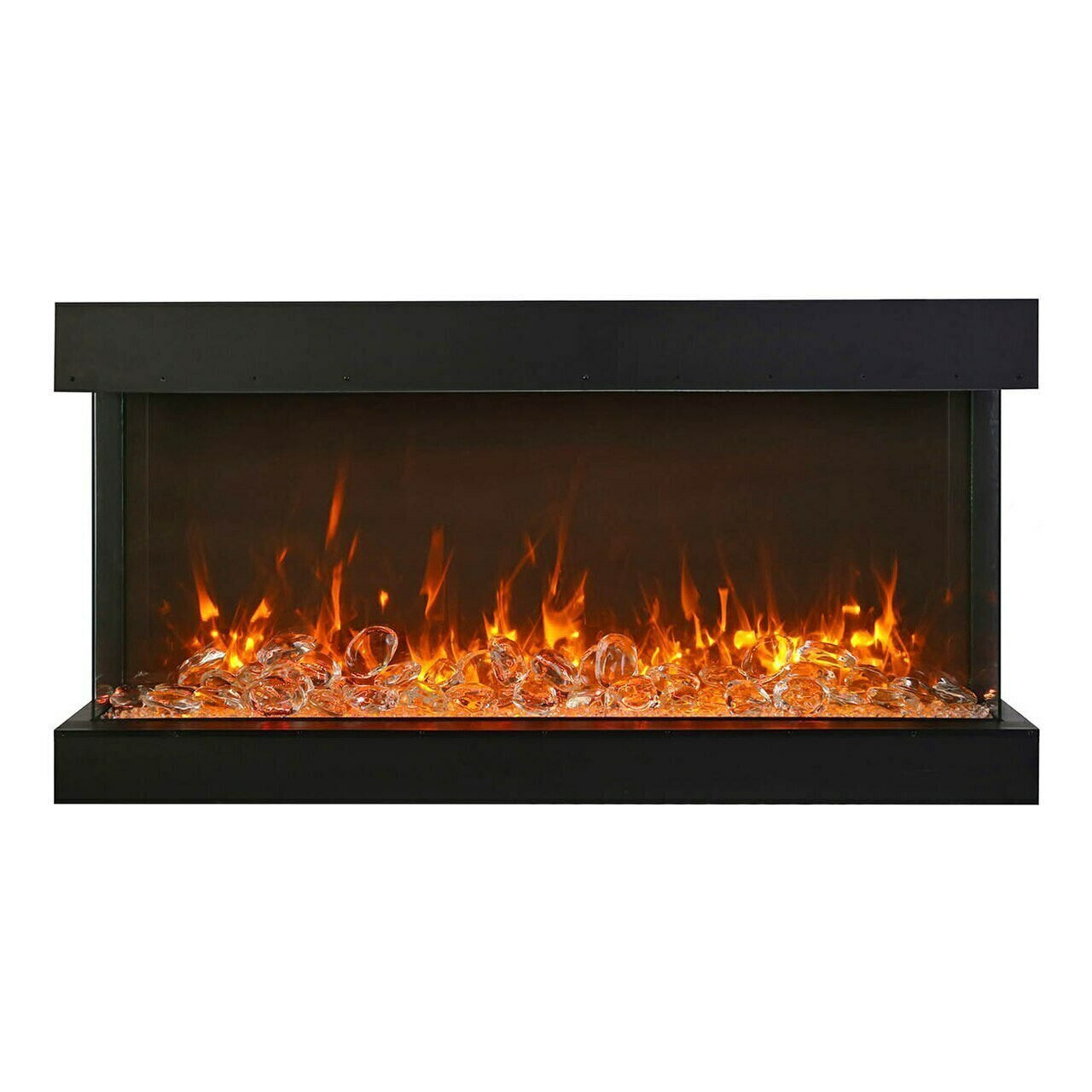 Amantii 88" Tru View XL XT 3 Sided Glass Electric Fireplace (Model 88-TRV-XL-XT)