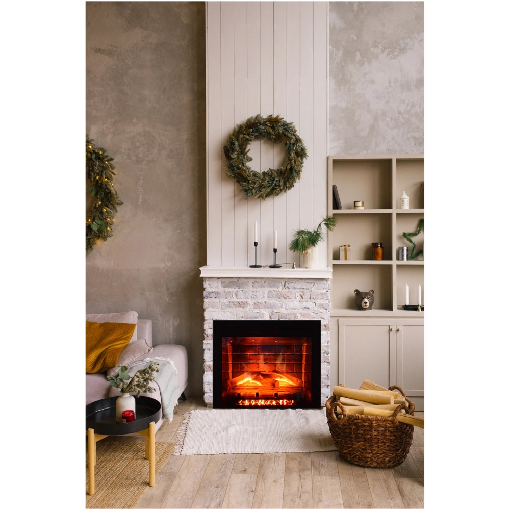 Amantii Classic Edition 33" Fire & Ice Electric Fireplace (Model CE33)