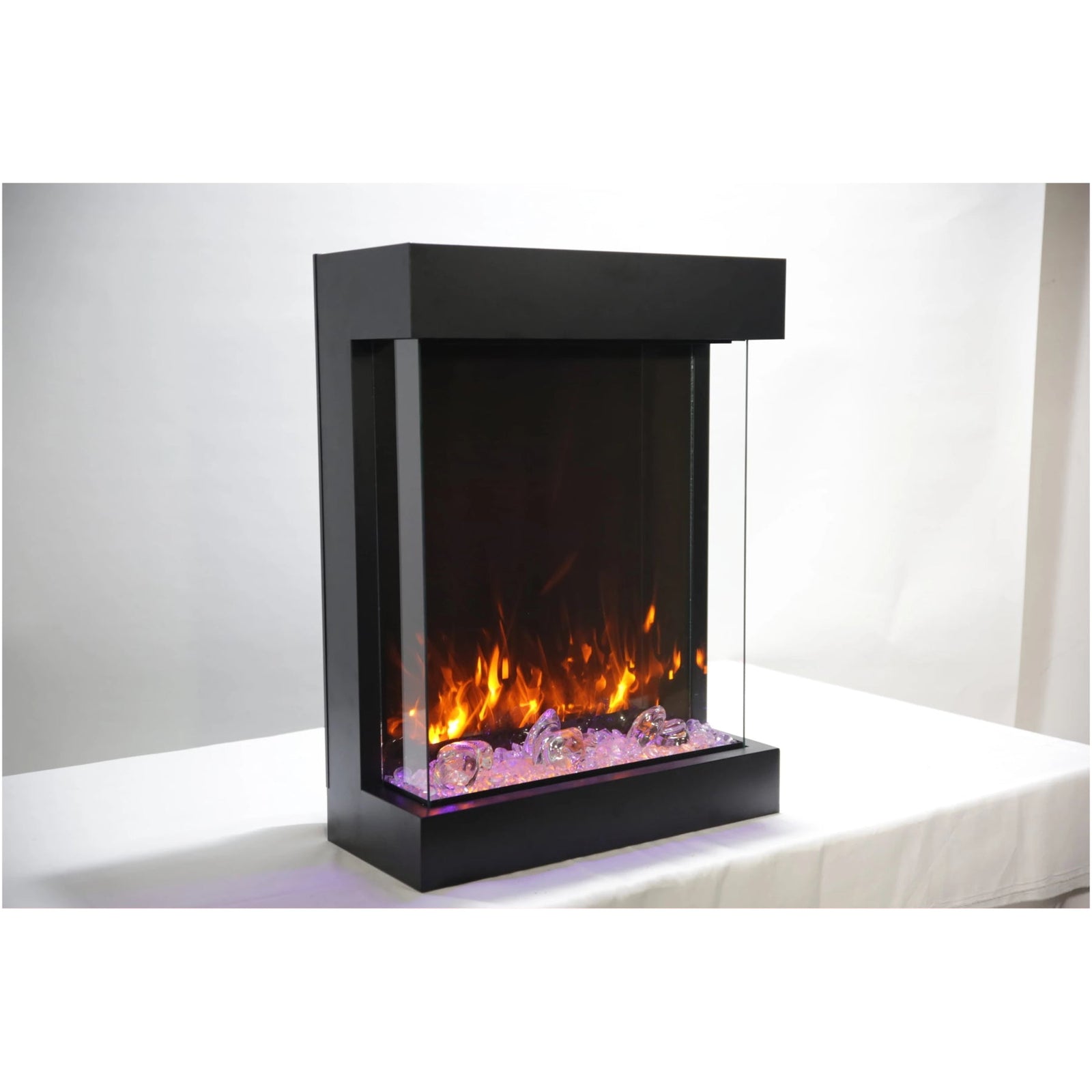 Amantii Cube 2025WM Lumina Freestand Electric Fireplace (Model CUBE-2025WM)