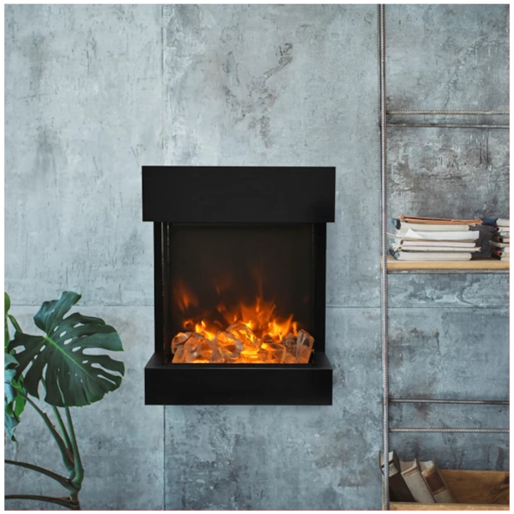 Amantii Cube 2025WM Lumina Freestand Electric Fireplace (Model CUBE-2025WM)