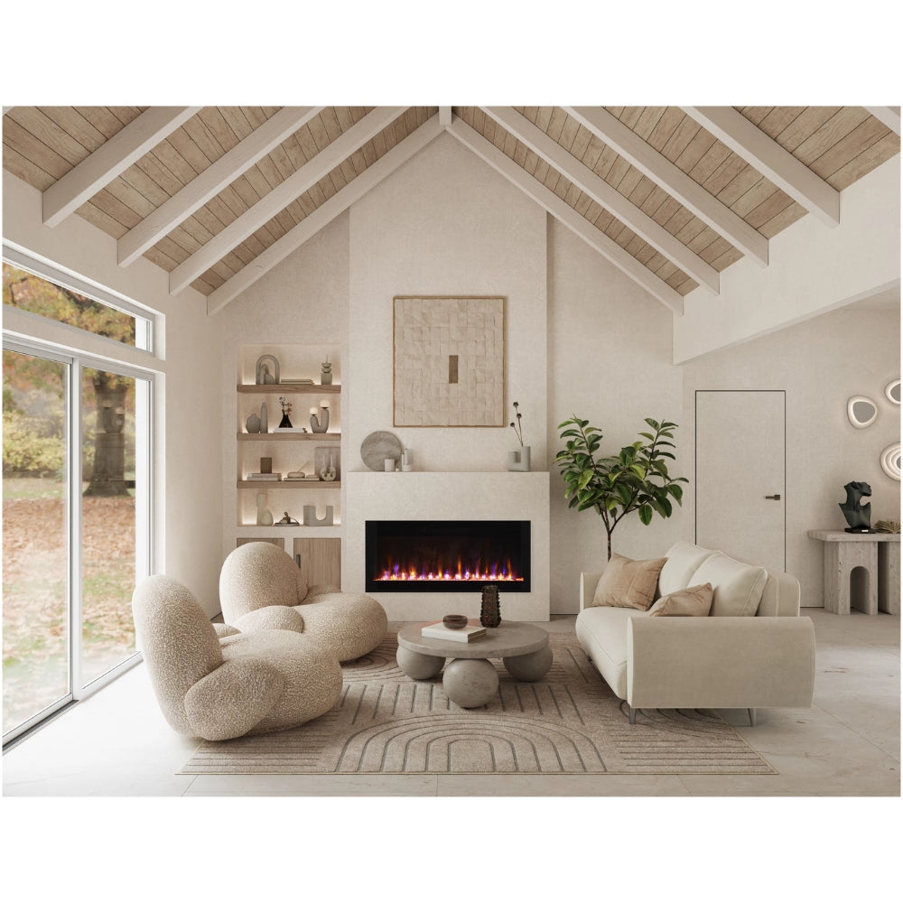 Amantii Evolution Linear 36" Fire & Ice Electric Fireplace (Model EVO3620)