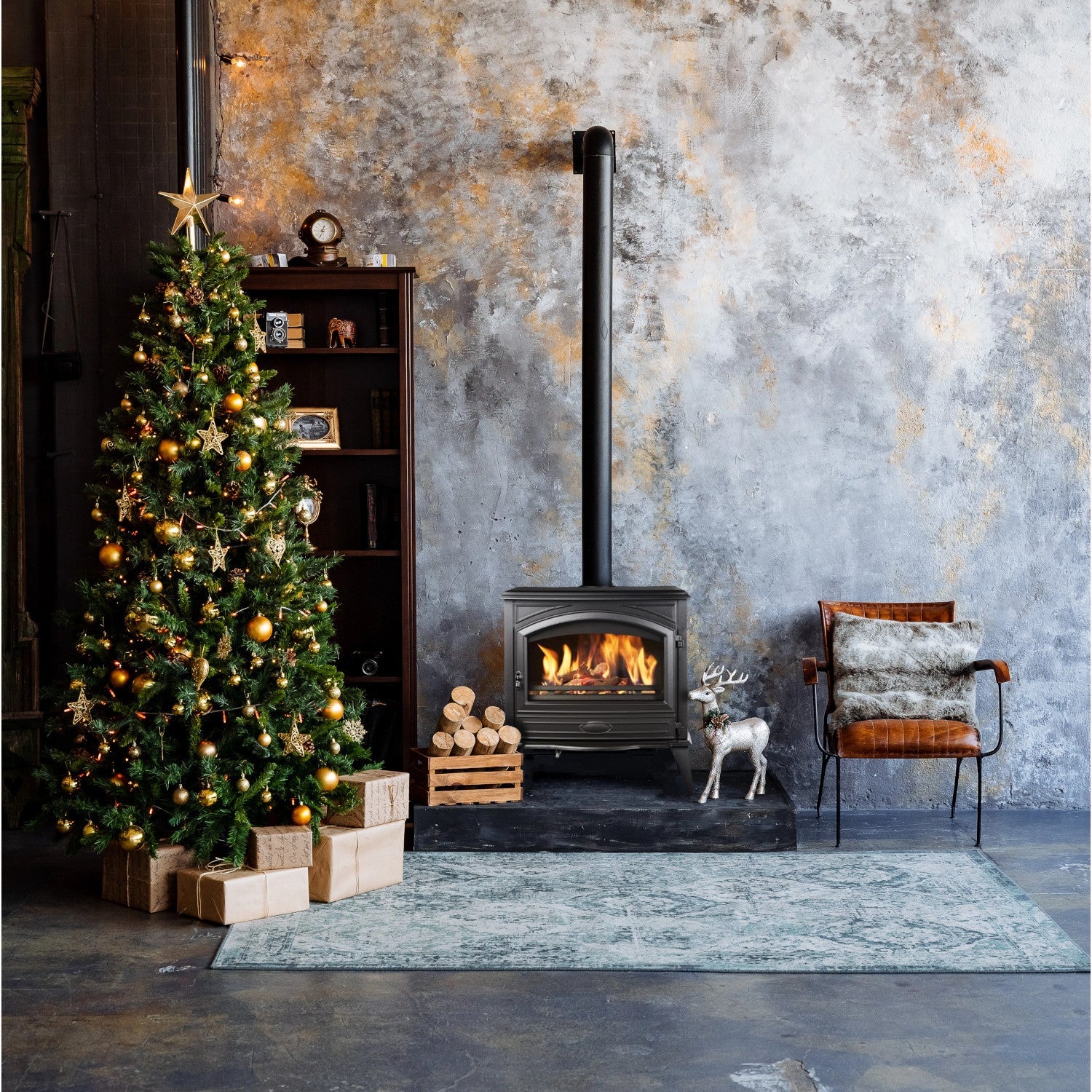 Amantii Lynwood W-76 Wood Burning Stove (Model Lynwood-W76)