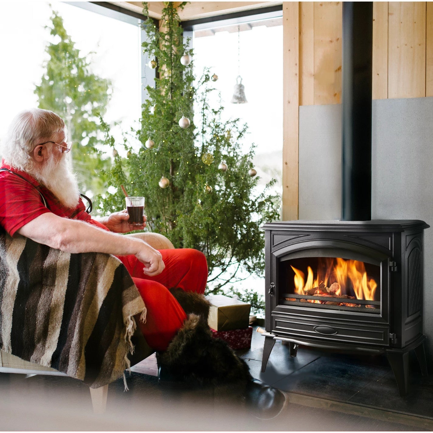 Amantii Lynwood W-76 Wood Burning Stove (Model Lynwood-W76)