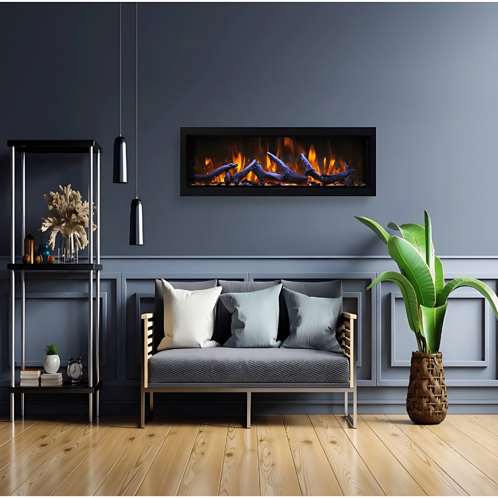 Amantii Panorama BI Deep XT 50" Smart Built-in Electric Fireplace (Model BI-50-DEEP-XT)