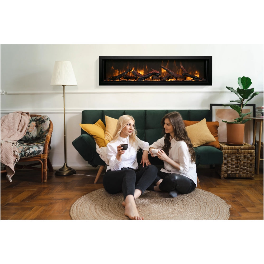 Amantii Panorama BI Deep XT 60" Smart Built-in Electric Fireplace (Model BI-60-DEEP-XT)