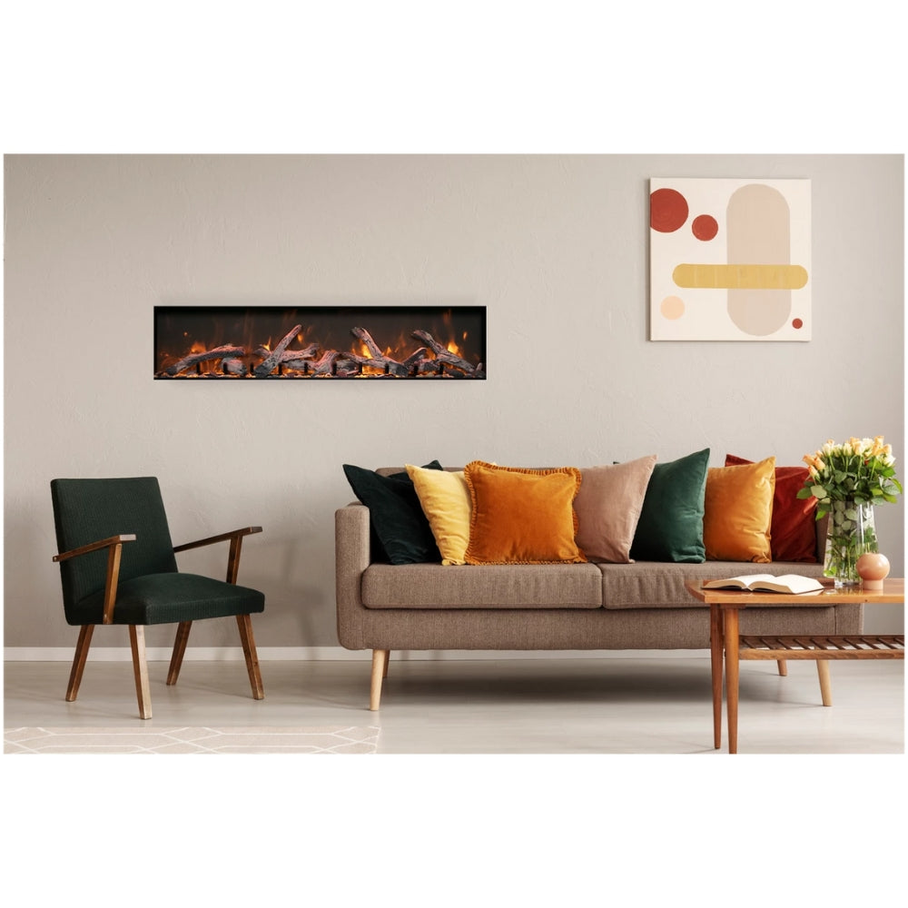 Amantii Panorama BI Deep XT 60" Smart Built-in Electric Fireplace (Model BI-60-DEEP-XT)