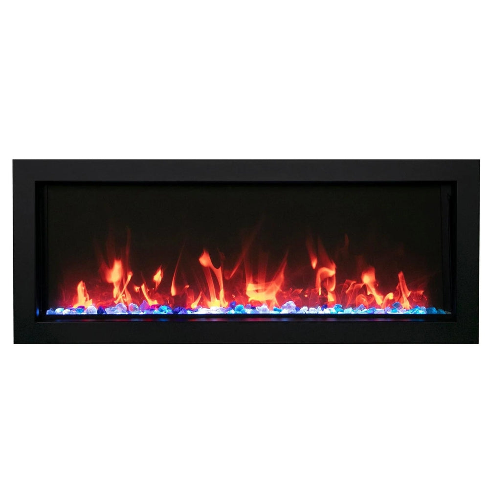 Amantii Panorama BI Series 30" Extra Slim Smart Electric Fireplace (Model BI-30-XTRASLIM)