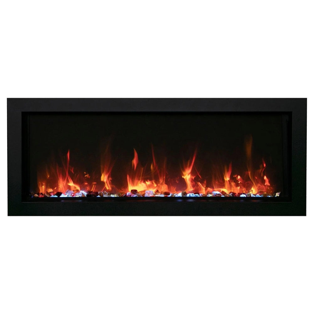 Amantii Panorama BI Series 30" Extra Slim Smart Electric Fireplace (Model BI-30-XTRASLIM)