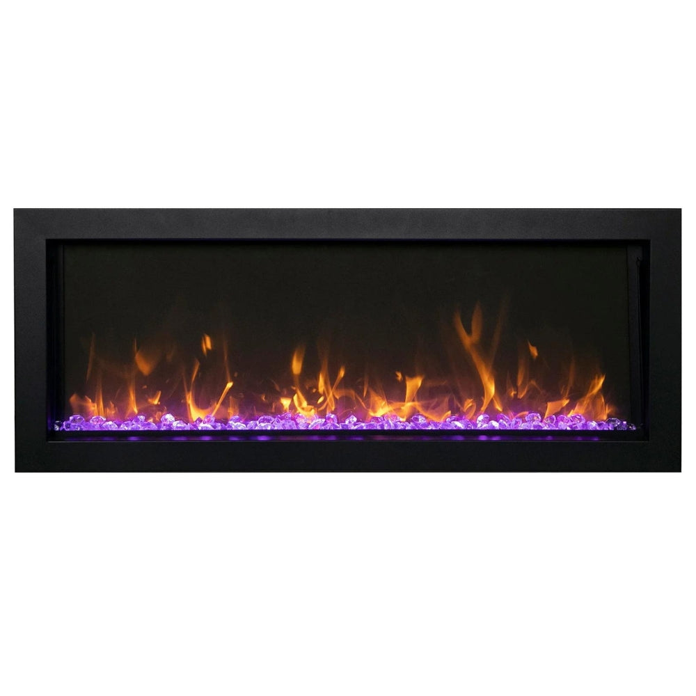Amantii Panorama BI Series 30" Extra Slim Smart Electric Fireplace (Model BI-30-XTRASLIM)