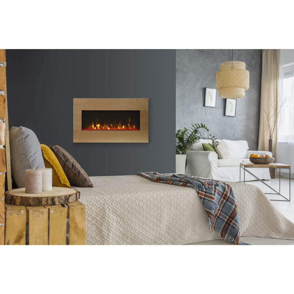 Amantii Panorama BI Series 40" Extra Slim Smart Electric Fireplace (Model BI-40-XTRASLIM)