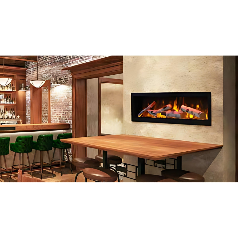 Amantii Panorama BI Series 50" Deep Smart Electric Fireplace (Model BI-50-DEEP-OD)