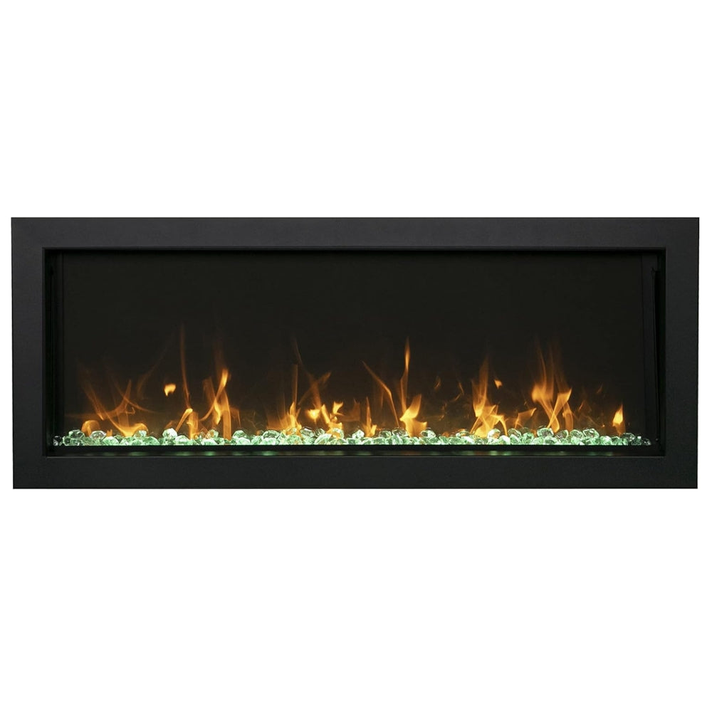 Amantii Panorama BI Series 50" Extra Slim Smart Electric Fireplace (Model BI-50-XTRASLIM)