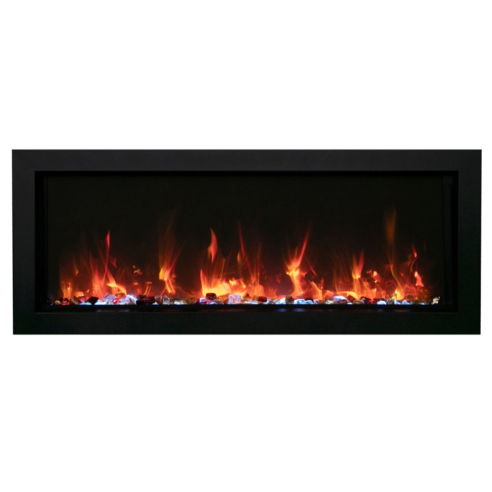 Amantii Panorama BI Series 50" Slim Smart Electric Fireplace (Model BI-50-SLIM-OD)