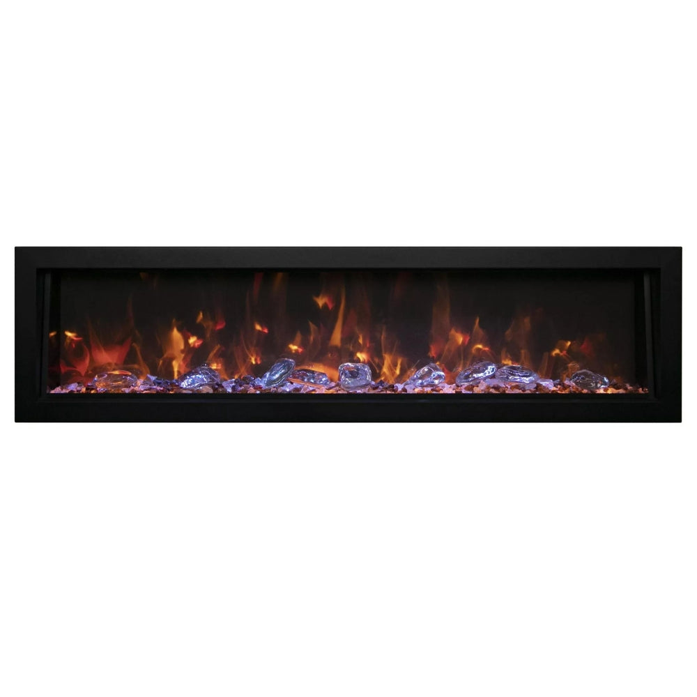 Amantii Panorama BI Series 60" Deep Smart Electric Fireplace (Model BI-60-DEEP-OD)