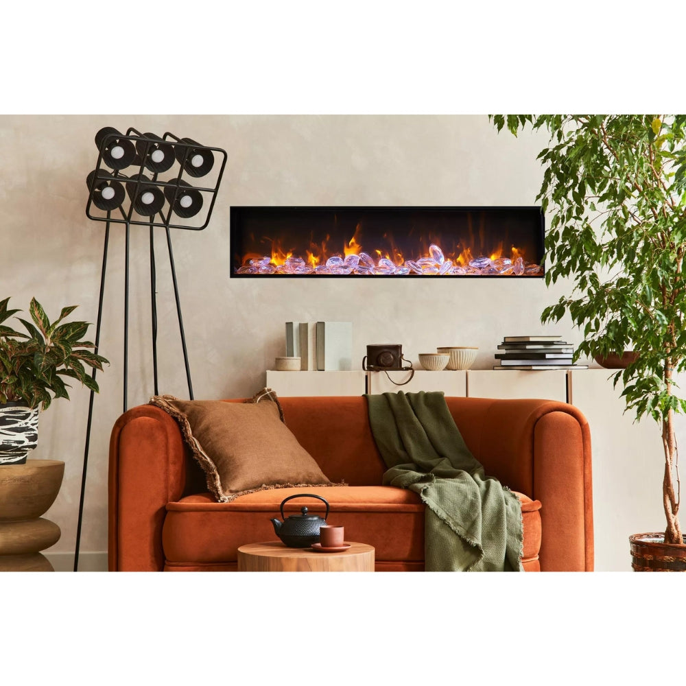 Amantii Panorama BI Series 60" Deep Smart Electric Fireplace (Model BI-60-DEEP-OD)