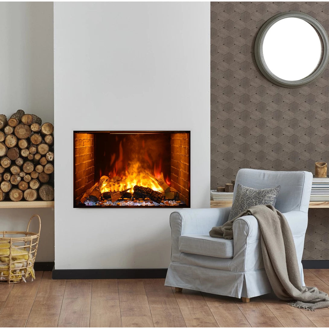 Amantii Signature 38" Built-in Electric Fireplace (Model BI-TRD-38-SIG)