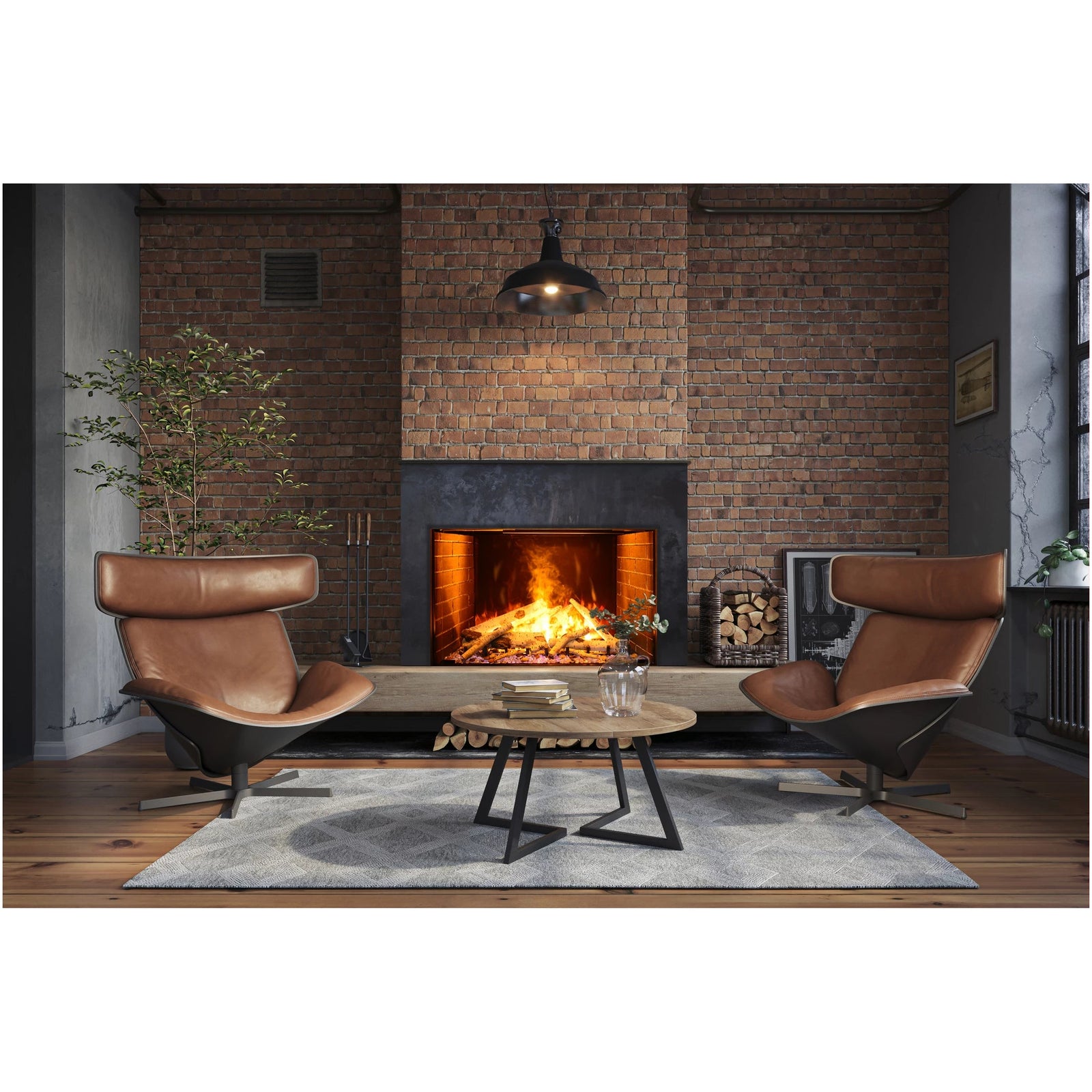 Amantii Signature 38" Built-in Electric Fireplace (Model BI-TRD-38-SIG)