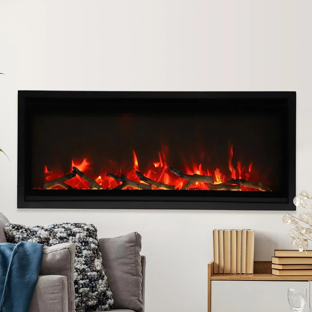 Amantii Symmetry Xtra Slim Smart 42" Electric Fireplace (Model SYM-42-XTRASLIM)