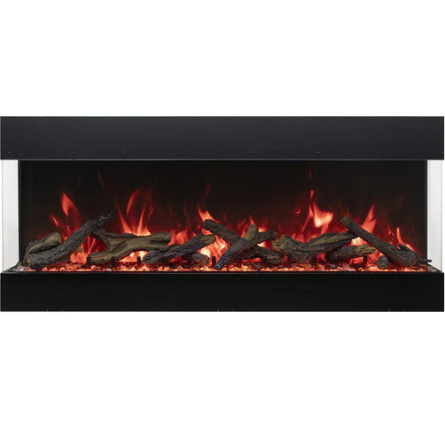 Amantii Tru View Bespoke 85" 3-Sided Built-in Electric Fireplace BESPOKE