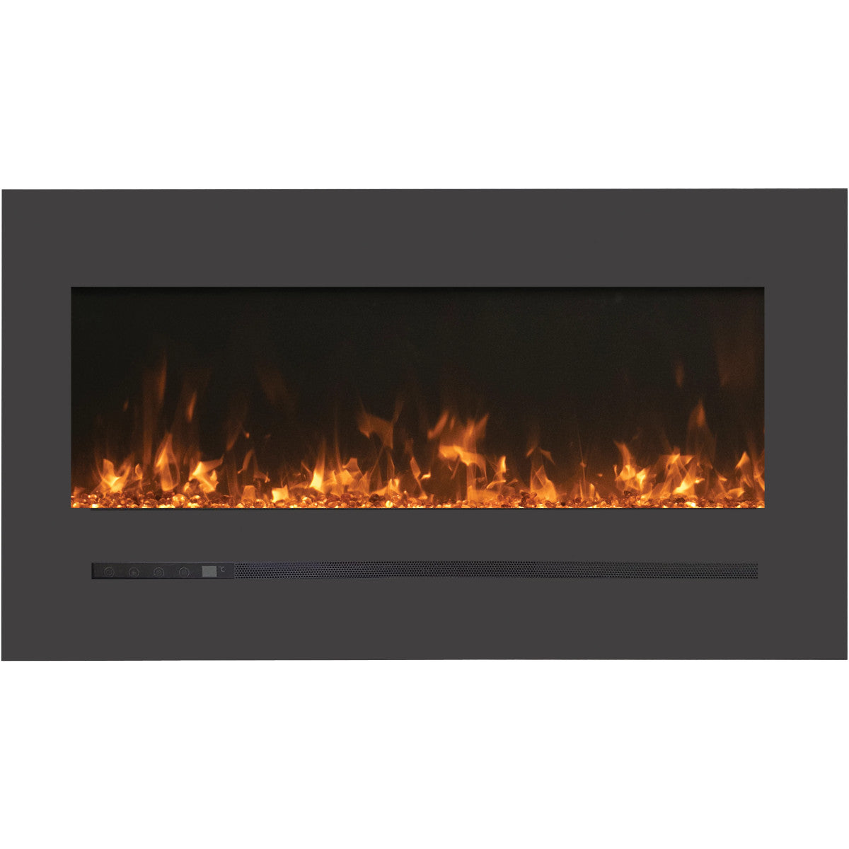 Amantii WM-FML-STL Linear 34" Electric Fireplace (Model WM-FML-34-4023-STL)