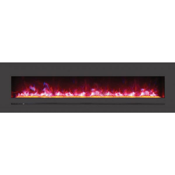 Amantii WM-FML-STL Linear 72" Electric Fireplace (Model WM-FML-72-7823-STL)