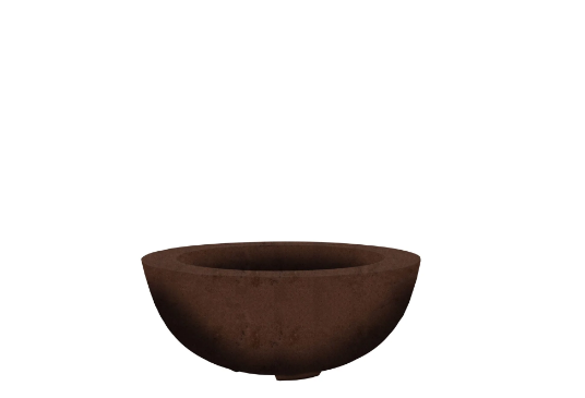 Prism Hardscapes 39" Moderno 8 Concrete Fire Bowl