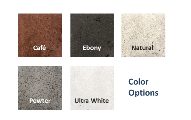 Prism Hardscapes 60" x 32" Tavola 8 Concrete Fire Table