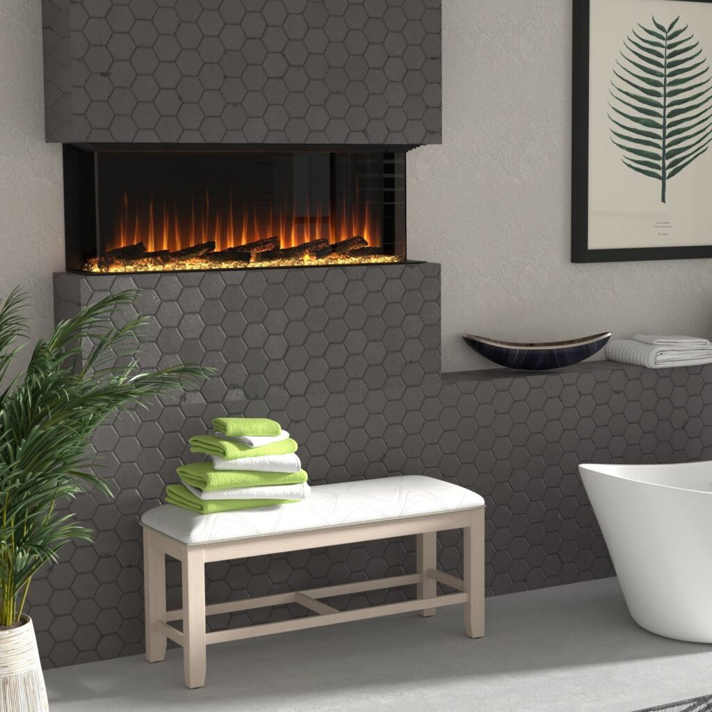 Dimplex Ignite Ultra 50" Linear Electric Fireplace Sided Or Multi Sided