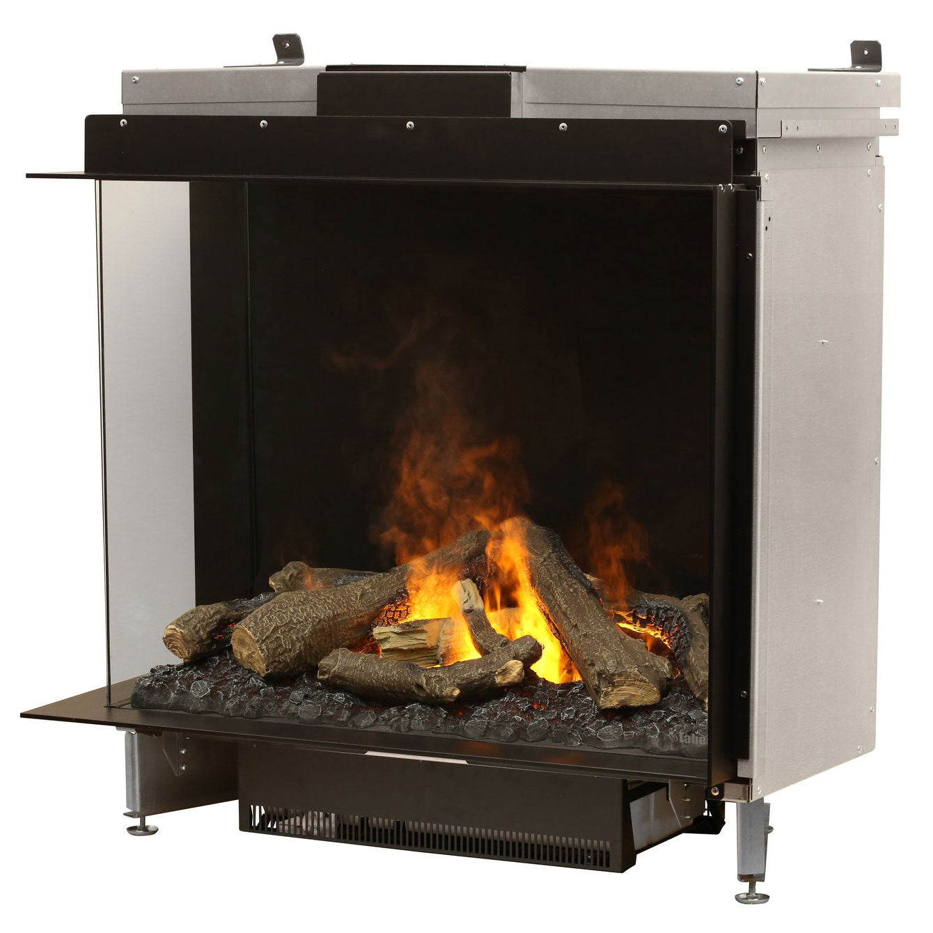 Dimplex Optimyst e-MatriX 37" Two-Sided Built-in Electric Firebox, Left-facing (Model FEF3226L2L)