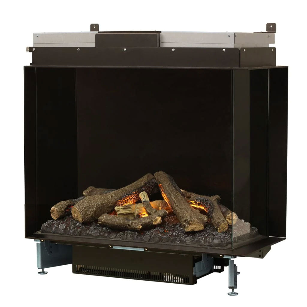 Dimplex Optimyst e-MatriX 37" Two-Sided Built-in Electric Firebox, Right-facing (Model FEF3226L2R)