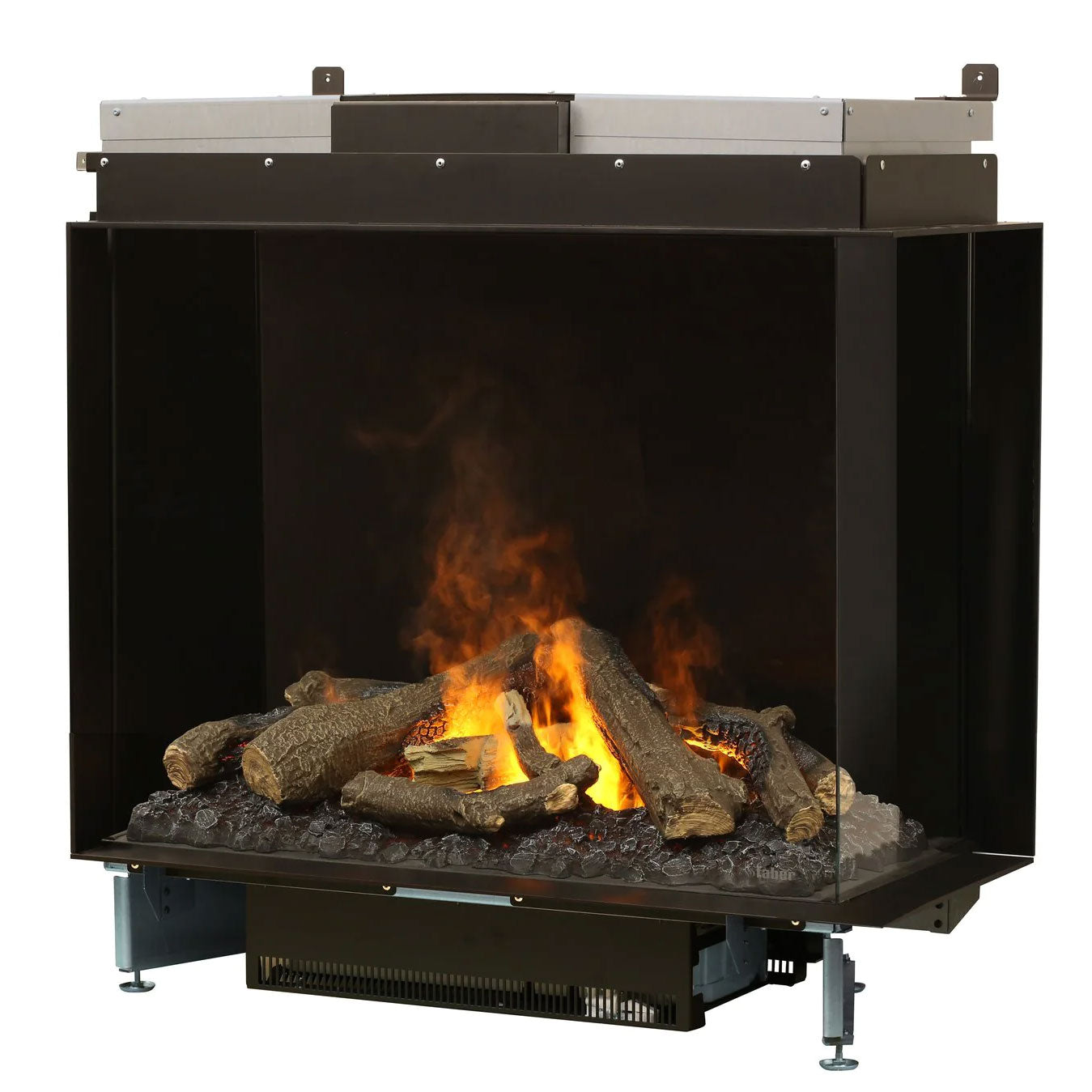 Dimplex Optimyst e-MatriX 37" Two-Sided Built-in Electric Firebox, Right-facing (Model FEF3226L2R)