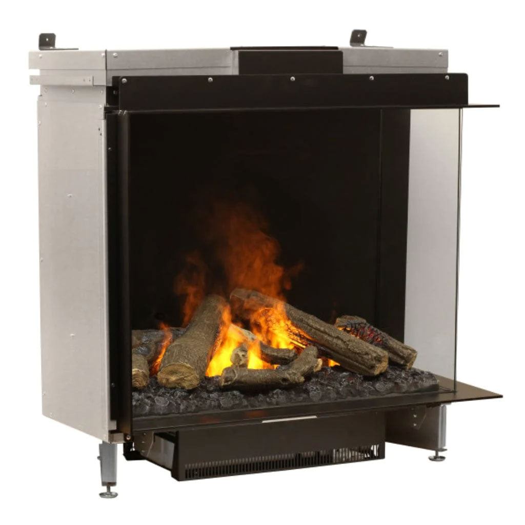 Dimplex Optimyst e-MatriX 37" Two-Sided Built-in Electric Firebox, Right-facing (Model FEF3226L2R)