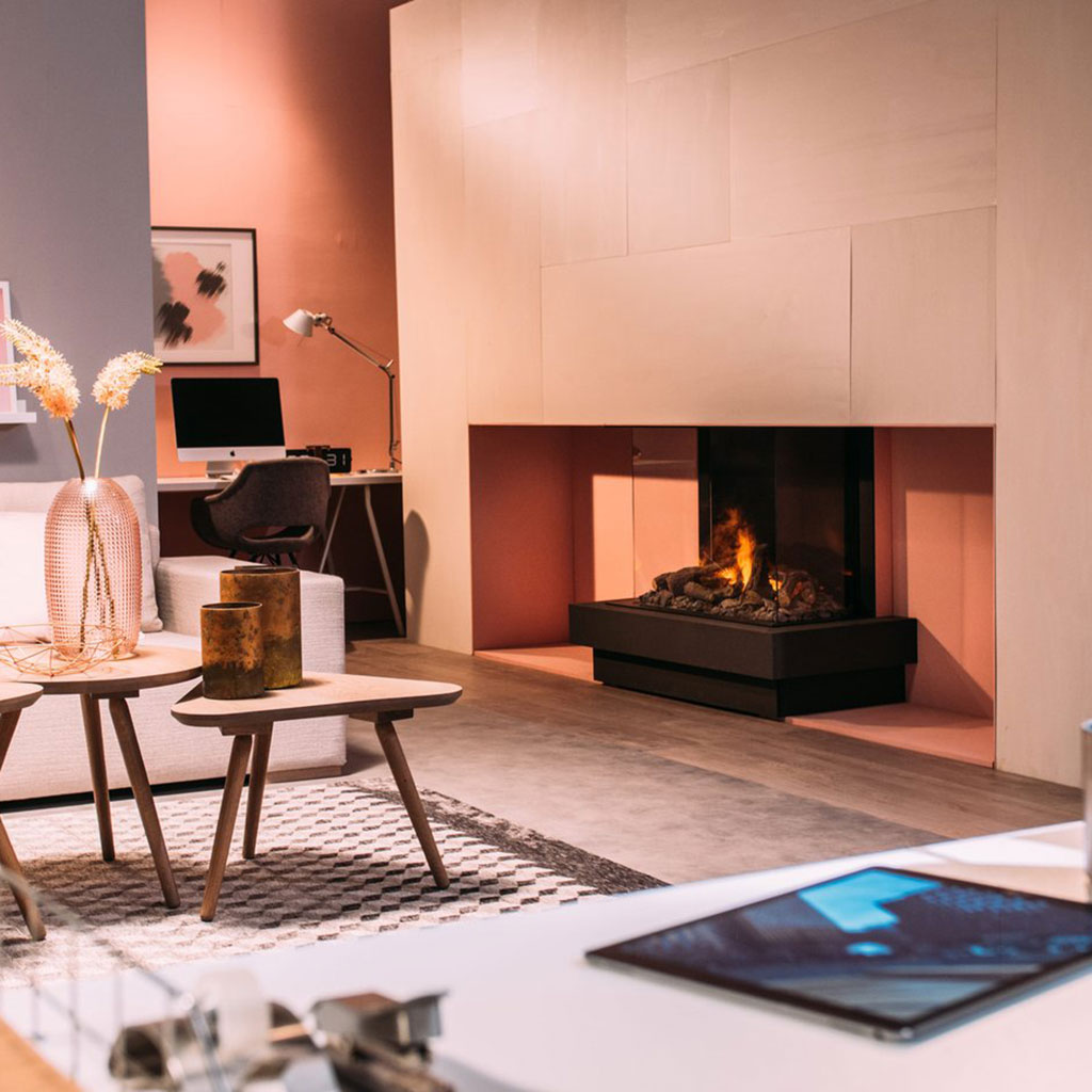 Dimplex Optimyst e-MatriX 39" Three-Sided Built-in Electric Firebox (Model FEF3226L3)