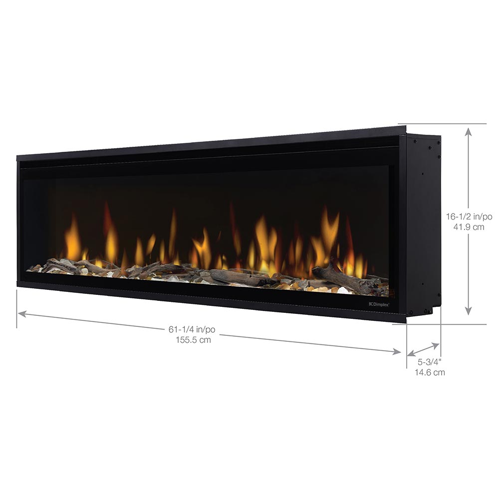 Dimplex Ignite Evolve 60" Linear Built-in Electric Fireplace